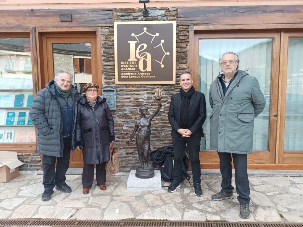 Claudi Arimany e Eduard Sánchez visiten era Acadèmia